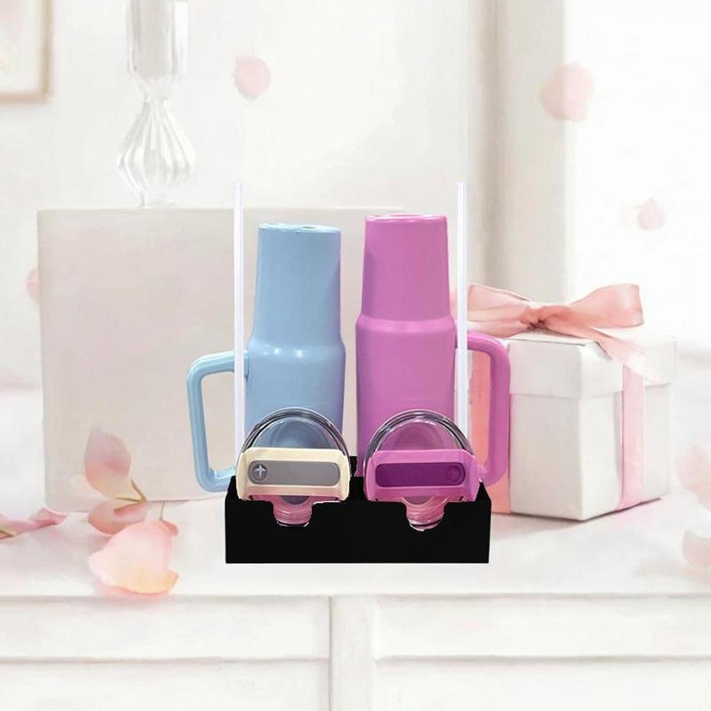 Water Bottle Holder Draining Stand for Kitchen Living Room Countertop