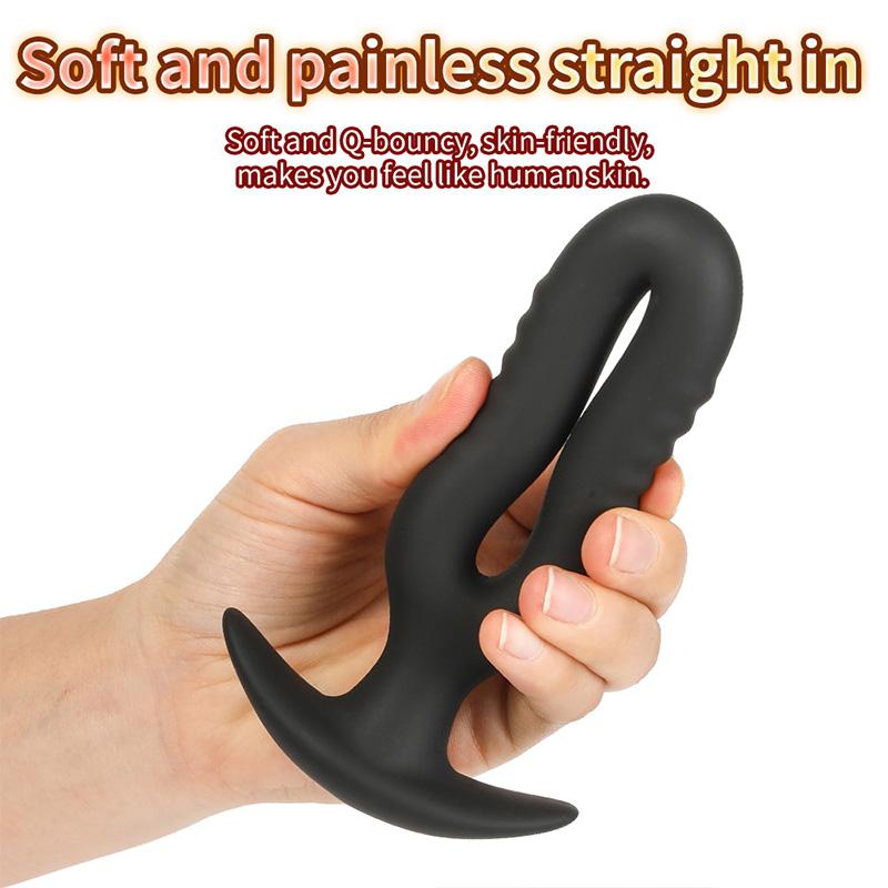 3-Size Soft Silicone Anal Plug Set – Ergonomic Stimulator & Dilator for Women, Posterior Pleasure Massager