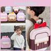 Bow Backpack Mini Schoolbag  Lightweight Kindergarten Student Bag Boy Gifts Girl