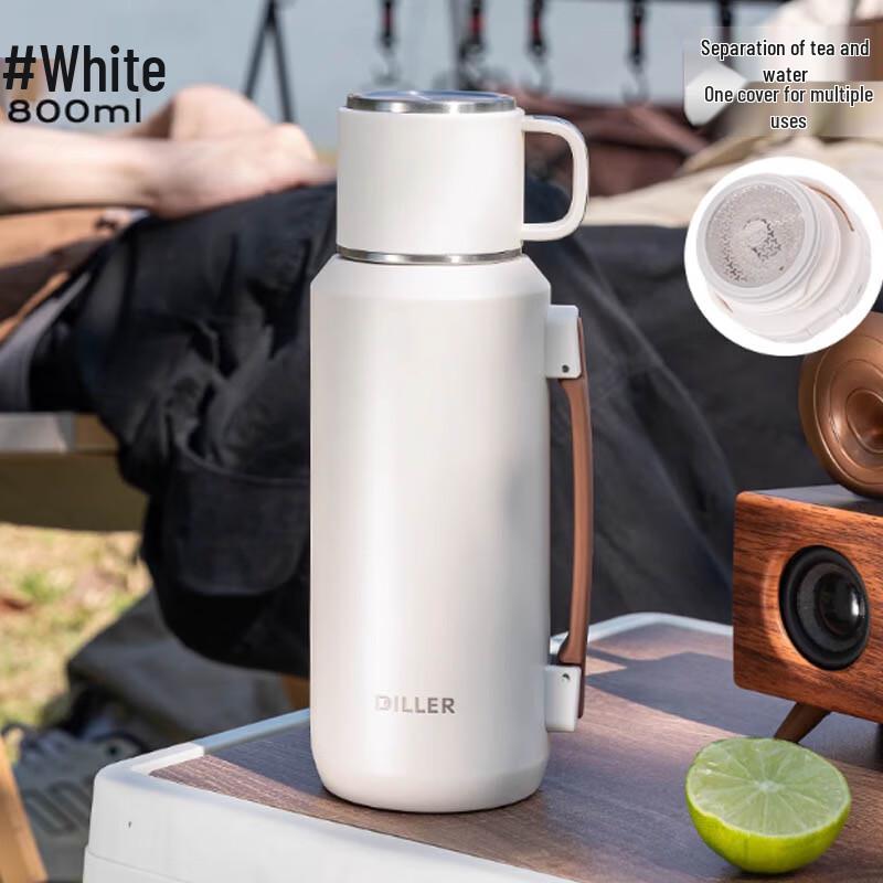 Diller 316 Stainless Steel Large Capacity Tea Infuser Water Bottle