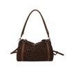 Versatile Single-shoulder Bag with Large Capacity, Retro Commuter Crossbody Bag