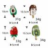 Headdress Cute Ice Cream Shark Clip Sweet Summer Fruit Series Hair Claw Acetic Acid Colorful Delicious Food Claw Clip Female