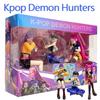 Kpop Dämonenjäger Anime Spielzeug Rumi Mira Zoi Charakter Instant-Nudel Szene Vinylmasken Set Klare Box Dekoration Spielzeug Geburtstagsgeschenk