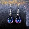 Luxury Zircon Women's Earrings Sparkly Versatile Dangle Stud Earrings Jewelry Accessories Gift For Women