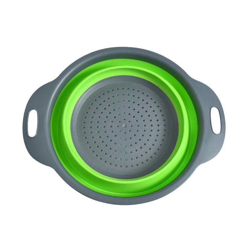 

Складная корзина для мытья овощей и фруктов с дренажом