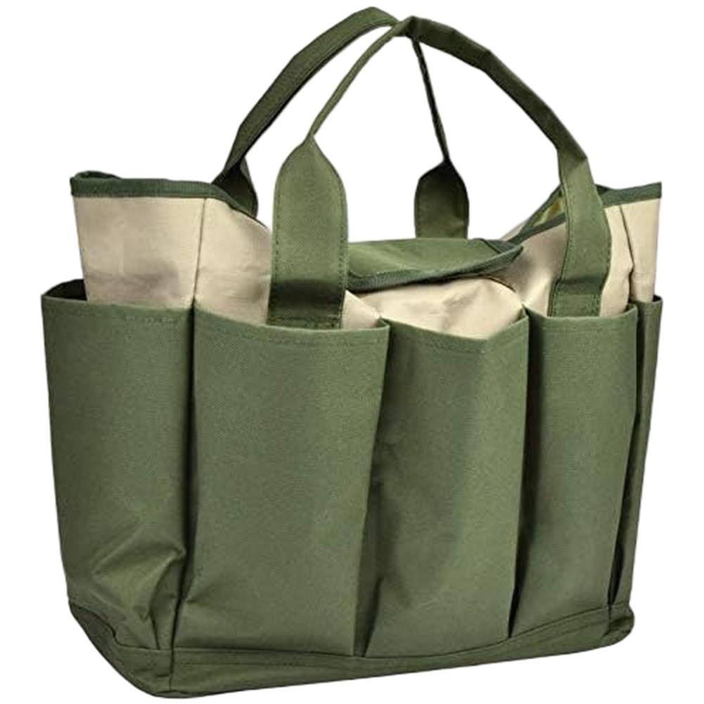 1PC Tool Storage Package 600D Oxford Cloth Garden Tool Bag 12"x6.4"x12inch Gardening Pots,Planters Accessories Storage Packaging