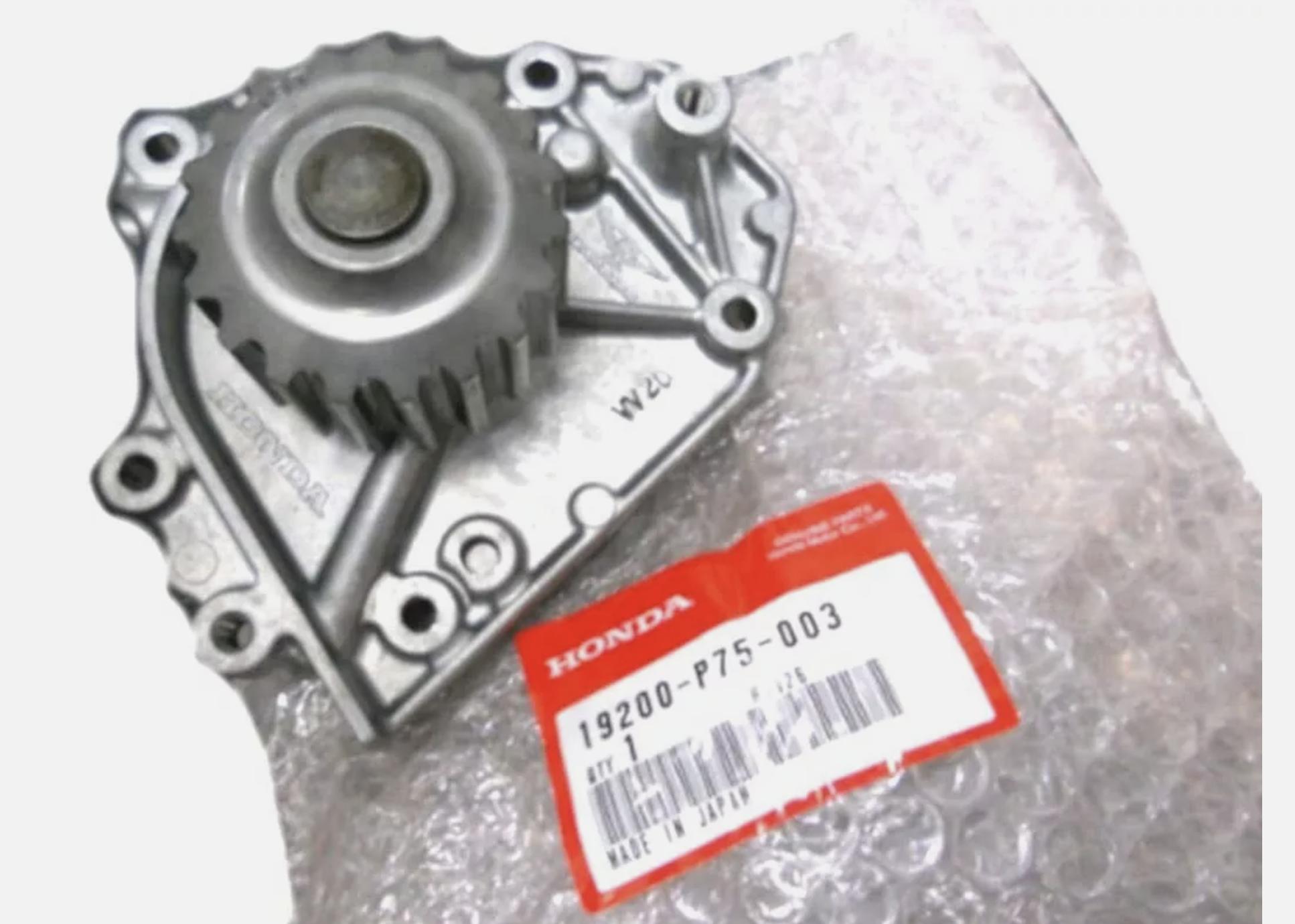 

HONDA OEM INTEGRA Water Pump 19200-P75-003