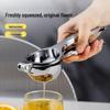 Stainless Steel Handheld Citrus Juicer - Manual Lemon & Orange Squeezer