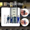 4x Miniature People Figurines Figures 1:64 Scale Scenes Painted Mini Models