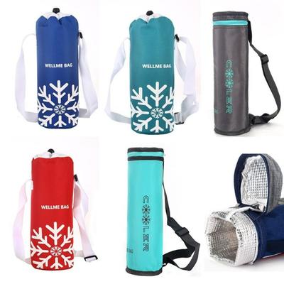 Wasserdichte, tragbare, wärmeisolierte Flaschenhülle, Kühltaschen, zusammenklappbarer, isolierter Wasserflaschenwärmer für Outdoor-Sportarten und Reisen