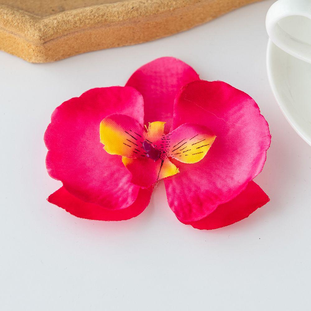 5/10pcs Silk Artificial Simulation Flower Moth Orchid Home Vase Outdoor Garden Wedding Decor DIY Gift Christmas Wreath Festival