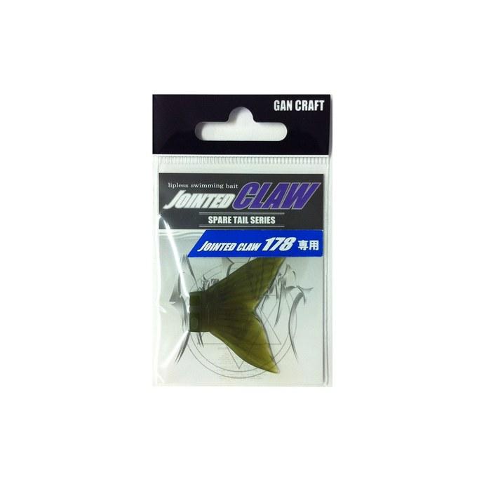 Gancraft Lure J-Claw 178 Spare Tail #02 Light Green 178 Dedicated