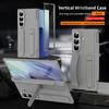 NEW Suitable for Samsung Zfold7 6 5 4 3 folding stand wristband shell film integrated anti fall protective cover
