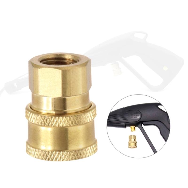 Pressure Washer Adapter Fitting Quick Disconnect M14 Quick Connect Quick Release- Spray Machine Fittings Hose Connectors