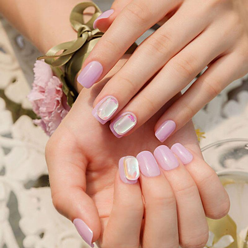 

Многоразовые типсы для ногтей цвета «Гласе» (Обычный квадрат)