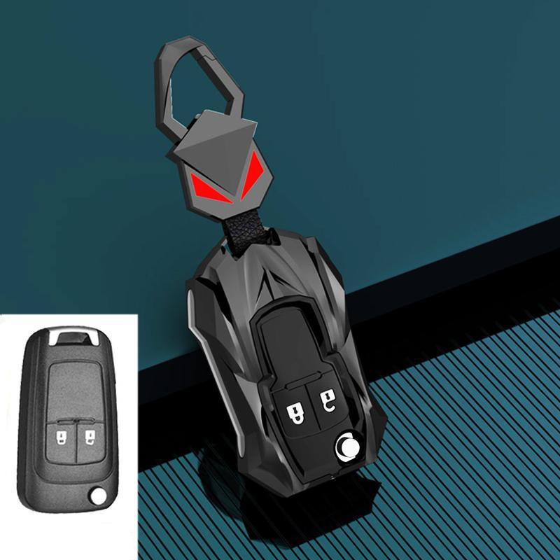 Zinc Alloy Car Remote Key Case Cover For Buick Chevrolet Cruze Aveo Trax Opel Astra Corsa Meriva Zafira Antara J