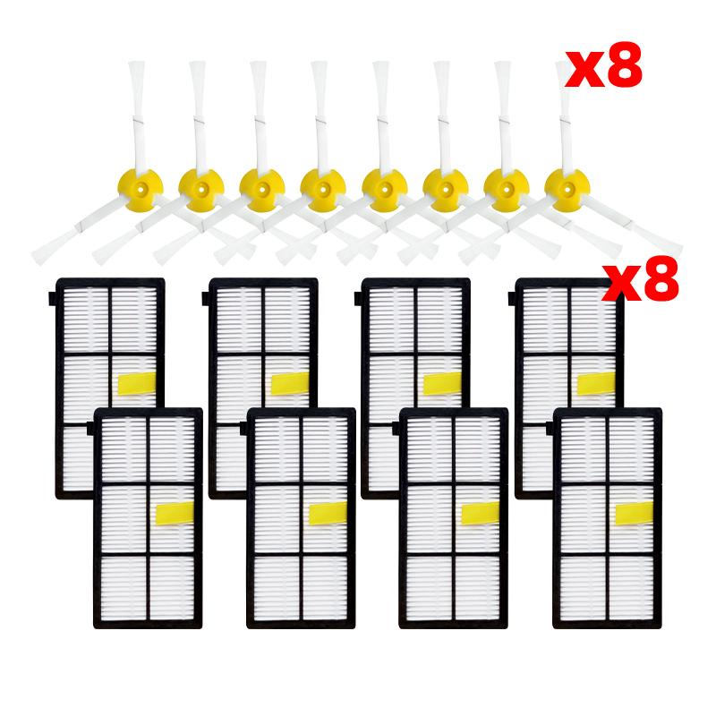 Fit For iRobot Roomba 800 900 Series 860 880 890 960 965 981 980 Hepa Filter Main Side Brush Part Robot Vacuum Cleaner Accessory