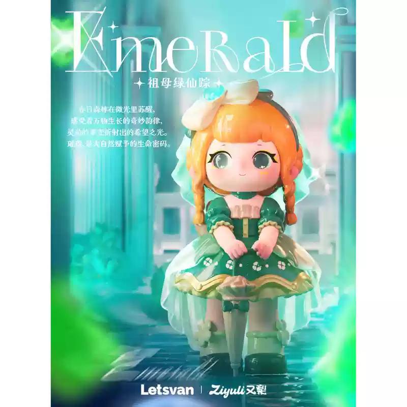 Letsvan Ziyuli Brilliant Stone Carving Blind Box Toy Mysterious Doll Cute Anime Action Figure Surprise Gift For Girls