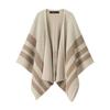 Mantella a scialle cardigan in maglia di lana di alta gamma da donna - Moda Primavera/Autunno 2025
