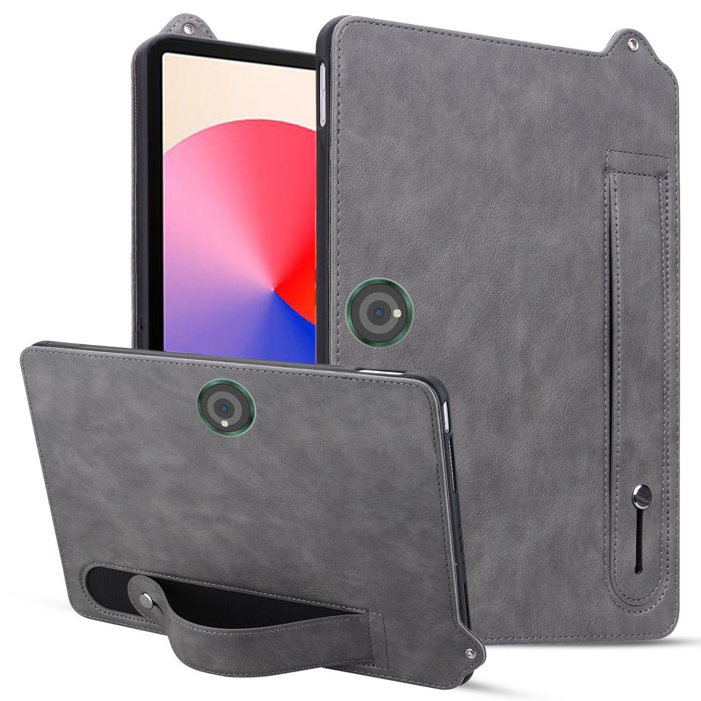 For OnePlus Pad/Oppo Pad 2 Tablet Case Hand Strap Kickstand Leather Cover
