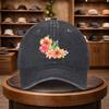 Herren Blumen Botanisch Lebendig Blume Baseballkappe Outdoor Mode Verstellbar Lässig Hut Stadtstil Leicht Modisch