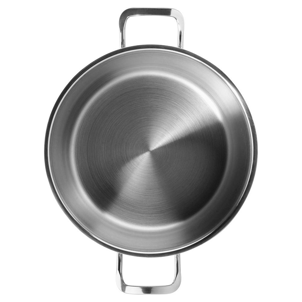 Steel pot with lid ANETT 22 cm, 6.5 l
