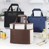 Tragbare Thermos-Lunchtasche Lebensmittelbox Langlebige Wasserdichte Büro-Kühltasche Lunchbox Eisgekühltes Etui Camping Oxford Abendessen Tasche