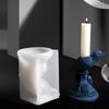 Halloween Gothic Style Raven Silicone mold Candle Holder Craft Tabletop Ornament Halloween Candle Holder Candle Holders Decor f