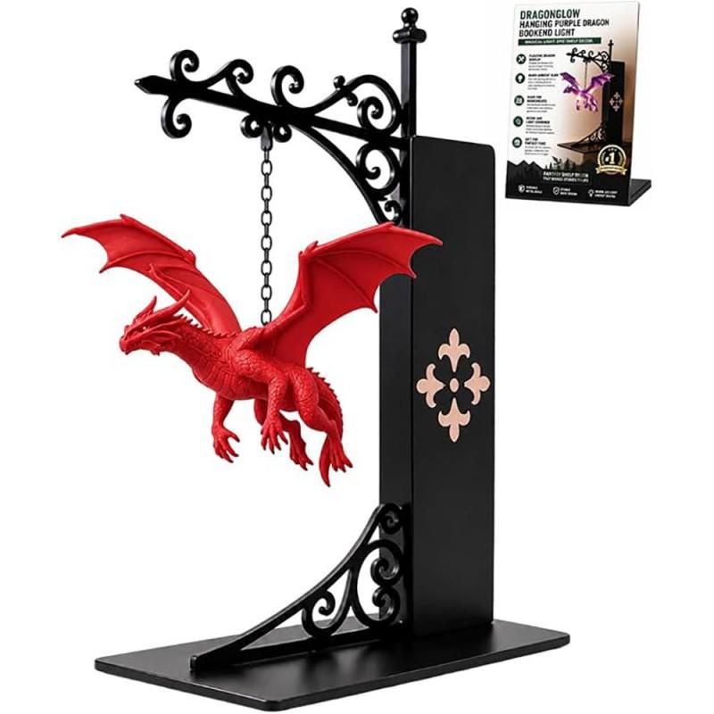 Dragon Bookshelf Decor Resin Craft Cute Cartoon Statue Home Office Desktop Gift
