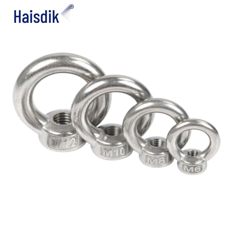 Haisidick HK-36 304 Stainless Steel DIN582 Lifting Eye Nut