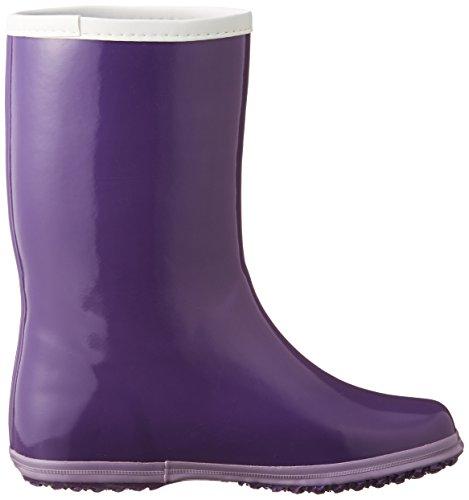 Fukuyama Rubber Women's Evian 2 Purple Boots, Size 25.0cm, Ideal for Farm Work