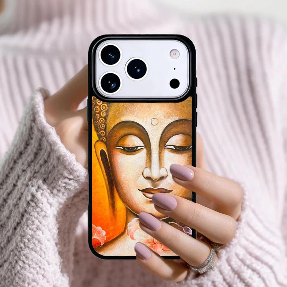 Buddha Handyhülle Für Apple iPhone 17 Air 16E 15 14 Plus 13 12 11 Pro Max Mini Funda Cover
