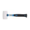 Mallet - Rubber - White Head - Ø 64 Mm - 750 G - Fiberglass