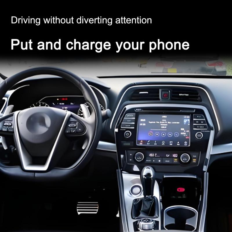 

The Latest For Nissan MAXIMA 2015-2023 Car center console phone charger fast wireless charger charging plate charging holder for Android