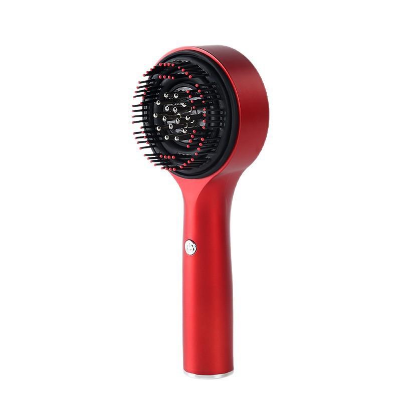 Shiatsu Electric Scalp Massage Comb Red Light Therapy Hair Growth Treatment, Anti-Hair Loss Red