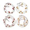 Fashion Crystal Glasses Chains for Women Black Beads Eyeglass Necklace Metal Sunglasses Lanyard Stylish Accessory