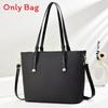 Borsa Tote Moderna in PVC da Donna con Grande Capacità e Chiusura a Zip Sicura per l'Uso Quotidiano