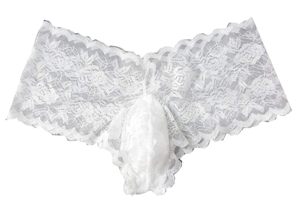 Sexy 3D Lace Stretch Pole Elephant Pole Low Pole Open Adults [Next Grants] Men's Shorts, Pants, Extension, Boxers, Men's Pants, Trunks, Briefs,