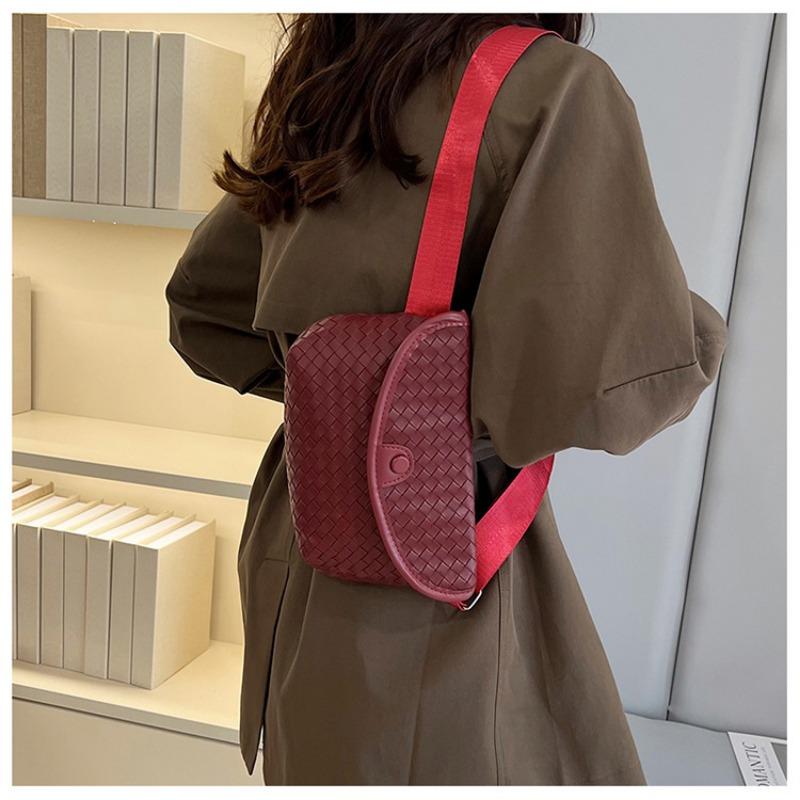 Koreanische Mode Umhängetasche Neu Frühling Sommer Minimalistische Freizeittasche Textur Persönlichkeit Umhängetasche