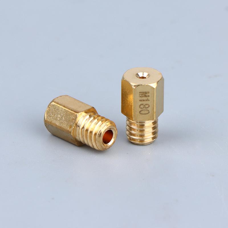 12Pcs Motorcycle Carburetor Main Jet Carburettor Main Nozzle Gauge Nozzle For Mikuni Vm Tm Carb 90- 200