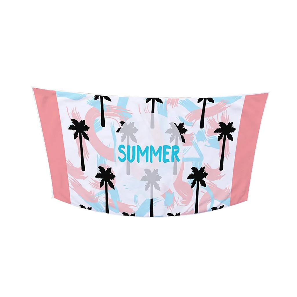 Summer Swimming Beach Towel Hawaii Sport Fitness Yoga Bath Towel Printed Free Quick Dry Beach Towel Microfiber Bath