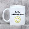 Collie Rough, Long-Haired Collie - cup with a dog, cheerful cup for a dog lover, personalized gift from the Art-Dog brand