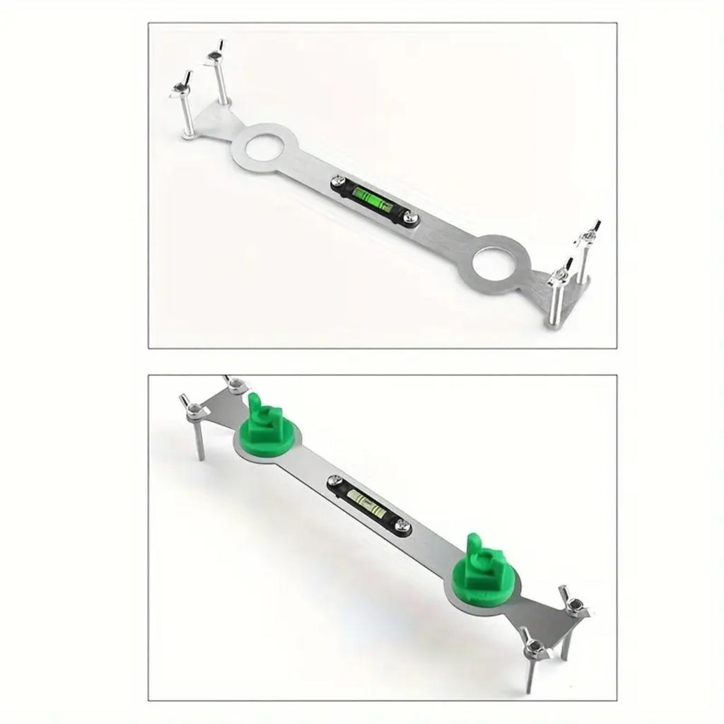 Adjustable Hot Water And Cold Water Pipe Leveling Tool With Bubble Level For Shower Installation 3ml