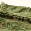 Chenille Green Leaf Jacaquard Tropical Plants Cushion Cover Throw Pillow Covers for Home Decoration (No Insert)