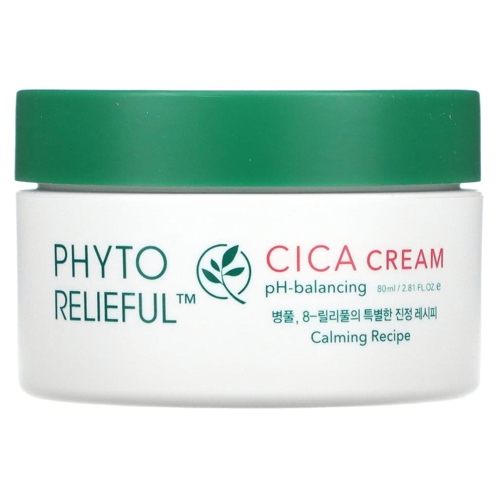 Phyto Relieful, Cica Cream, 80Ml(2.81Fl Oz)