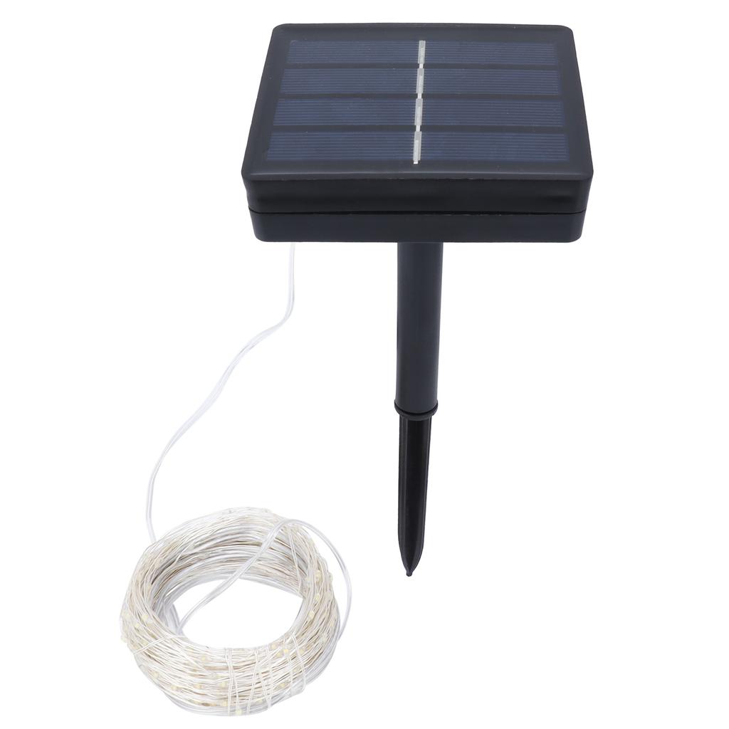 300LED Solar String Lights IP44 Waterproof Outdoor Garden Courtyard Decoration Warm White 32m