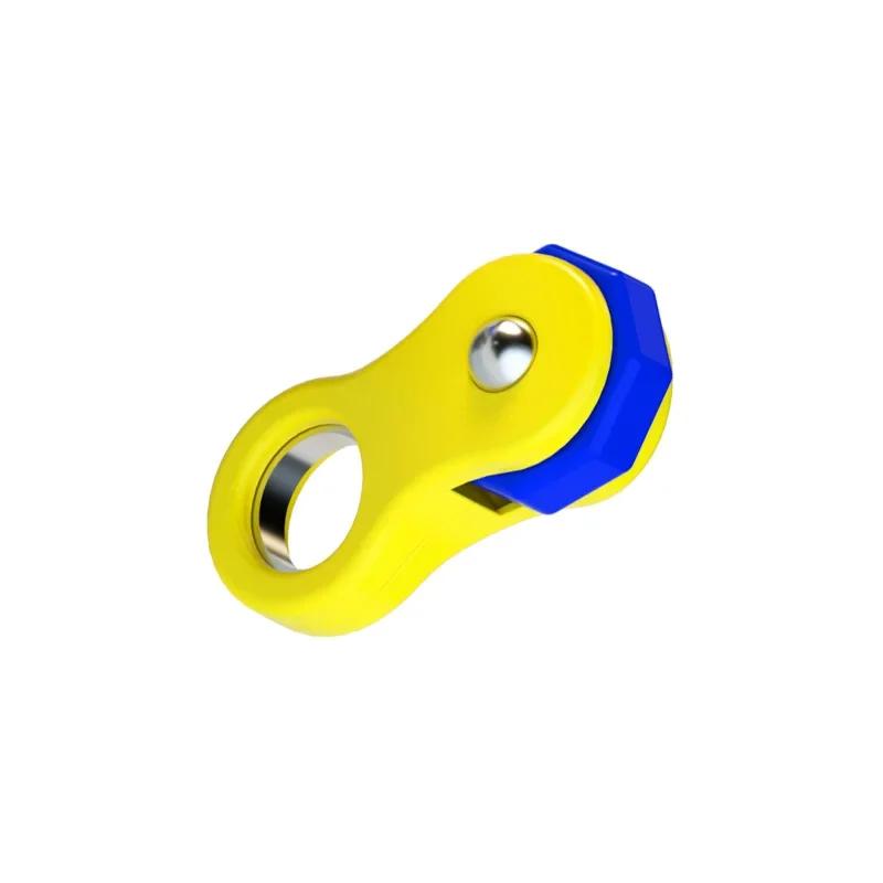

Gyro Antiestres Rotating Toys Stress Easing Finger Tip Cube Handle Fun Toy Plastic Fidget Roller Decompression Gyroscope