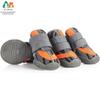ATUBAN Dog Shoes for Dogs,Hot Pavement Summer Puppy Dog Boots & Paw Protectors with Soft Anti-Slip Rubber Sole, Walking Running