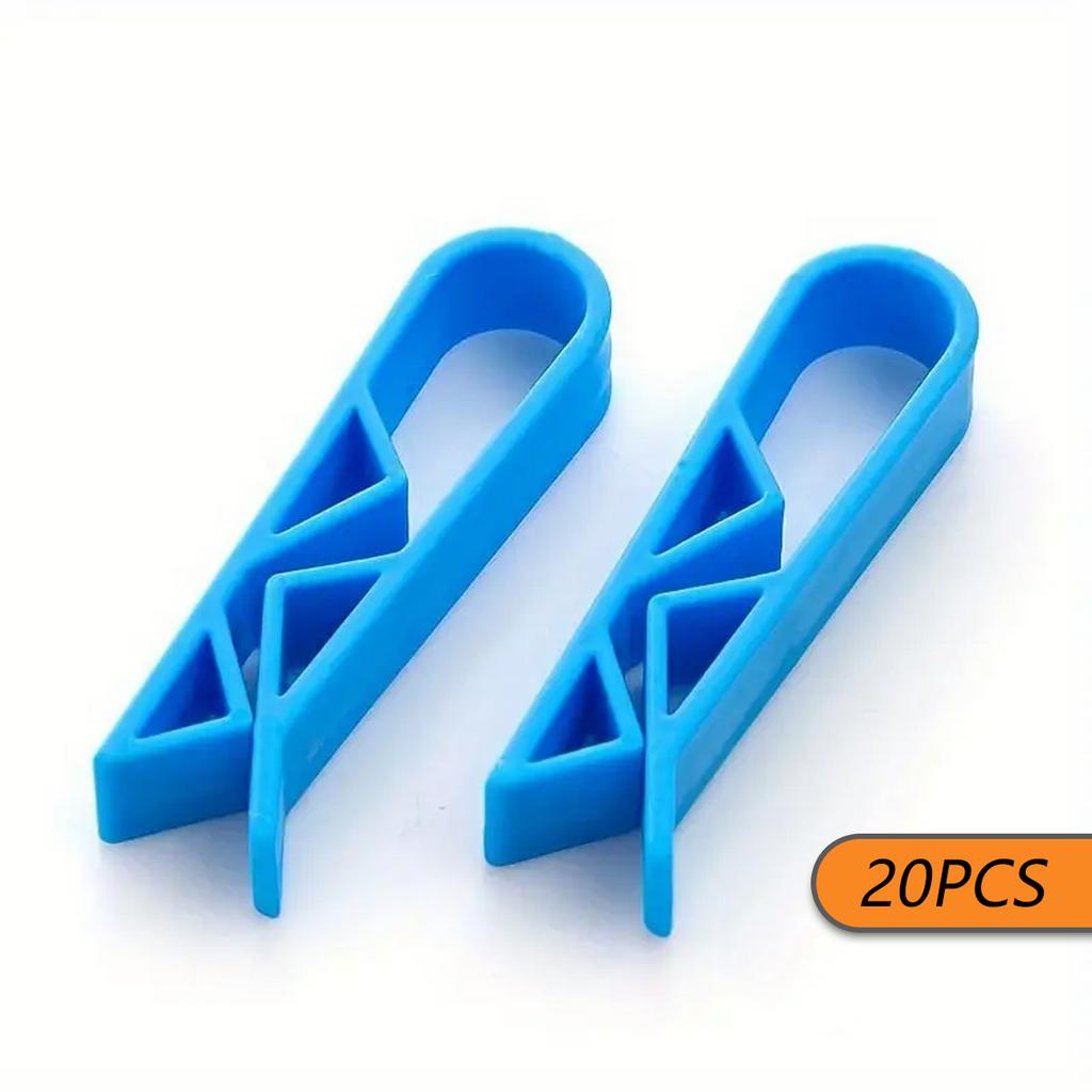 10/20pcs Creative Garbage Barrel Clips - Anti-Slip, Divider, Space-Saving, Easy-to-Use, Durable Plastic Home Supplies
