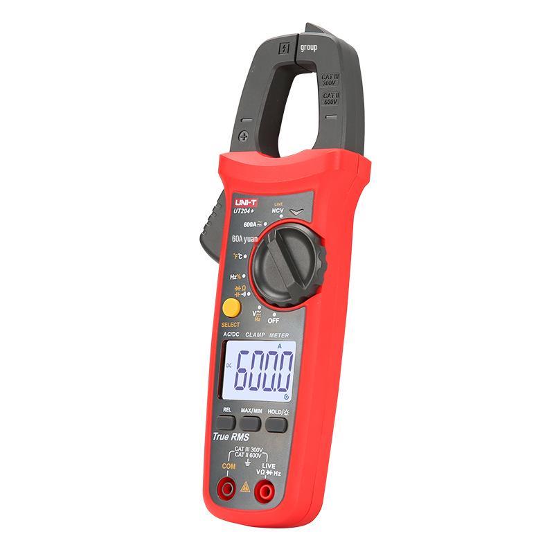 UNI-T Digital Clamp Meter Series: UT201+/UT202A+/UT203+/UT204+ Ammeter